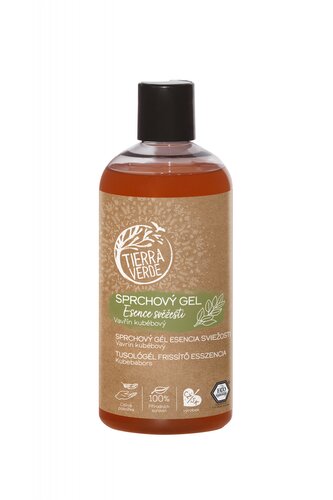 Tierra Verde Sprchový gel Esence svěžesti - Vavřín kubébový 500 ml