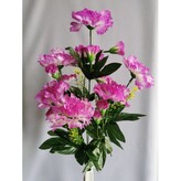 Karafiát kytice fialovo-bílá  H255/fialovo-bílá