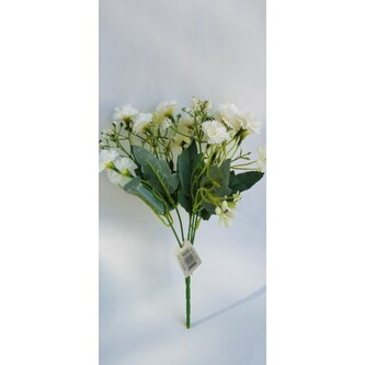 Karafiát mini svazek bílý  H378 bílá