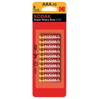 Kodak baterie mikrotužková AAA - 10 ks