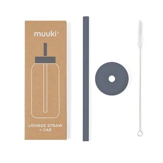 MUUKI Lounge brčko + Víčko Smoke Grey