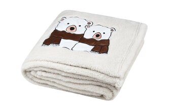 Deka z mikrovlákna THROW DOUILLET bílá 130x160 cm France