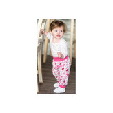 Dětské tepláky Srdce vel. 56 až 74; Barva: růžová srdce; Velikost: 56