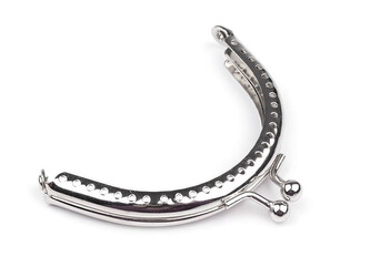 Rámeček na výrobu peněženky našívací 8x9 cm - 10 ks - 1 nikl