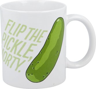 STOR Hrneček keramický 325 ml Rick & Morty Picklet