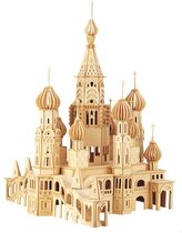 WOODEN TOY , WCK 3D puzzle Chrám St. Petersburg velký