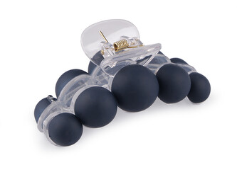 Skřipec do vlasů - 1 ks - 8 modrá tmavá