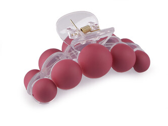 Skřipec do vlasů - 1 ks - 6 fialovorůžová