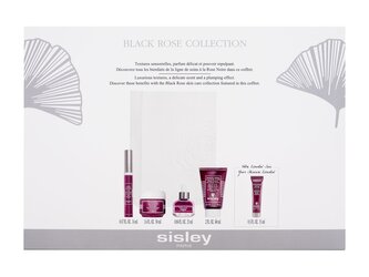 Sisley Black Rose pleťová maska Black Rose Cream Mask 60 ml + pleťový olej Black Rose Precious Face Oil 25 ml + pleťový krém Black Rose Skin Infusion Cream 50 ml + oční gel Black Rose Eye Contour Fluid 14 ml + tělová emulze Black Rose Beautifying Emulsion