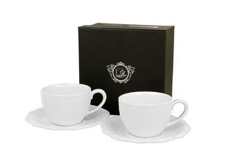 2 filiżanki espresso ze spodkami ALICE