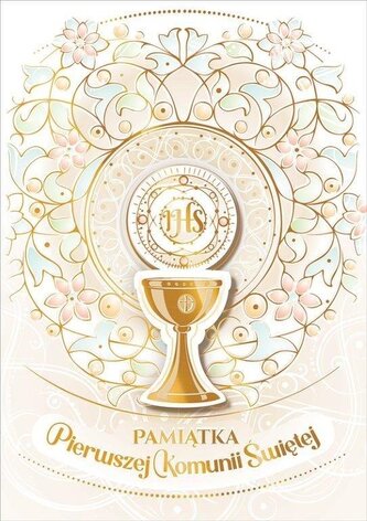 Kartka okolicznościowa Komunia