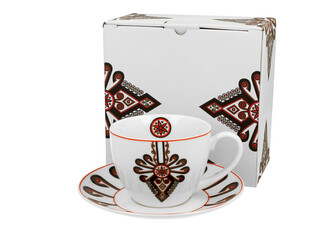 Filiżanka ze spodkiem PARZENICA