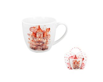 Kubek 460 ml w "koszyczku" PAŁAC