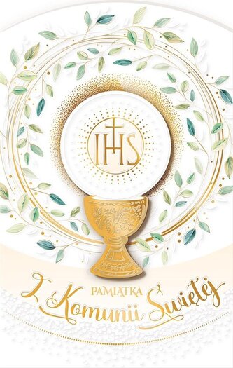 Kartka okolicznościowa Komunia
