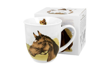 Kubek 400 ml Świat Zwierząt PORTRET KONIA
