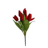 Tulipán svazek červený, 44 cm  G011 červená
