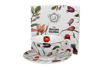 Filiżanka royal ze spodkiem FLOWER MEADOW