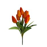 Tulipán svazek oranžový, 44 cm  G011 oranžová