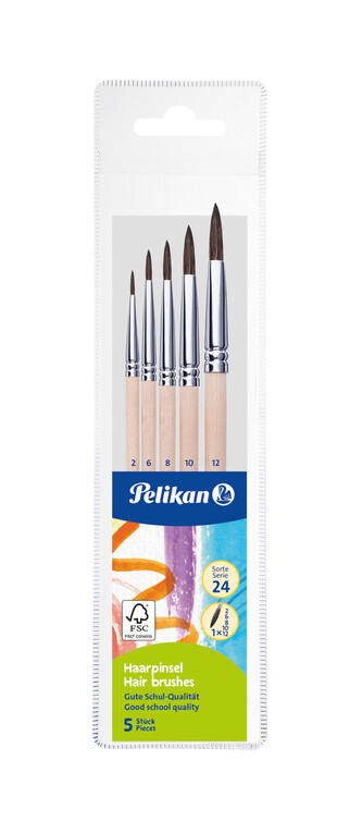 Štětce sada 24 č. 2,6,8,10,12