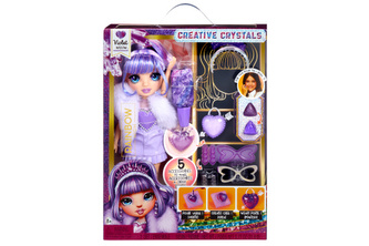 Rainbow High Creative Crystals panenka - Violet Willow