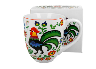 Kubek XXL KOGUTY FOLK