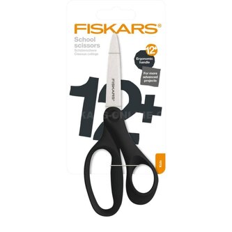 Fiskars Školní nůžky 18 cm, černá