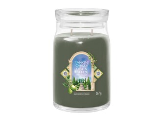 YANKEE CANDLE PARISIAN OLIVE & CYPRESS SIGNATURE VELKÝ