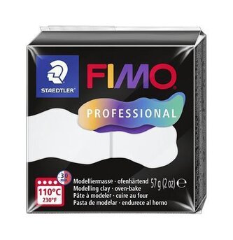 Modelovací hmota FIMO "Professional", bílá, 57 g, FIMO 8040-0