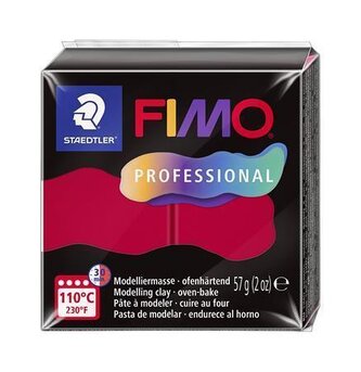 Modelovací hmota FIMO "Professional", karmínová, 57 g, FIMO 8040-29