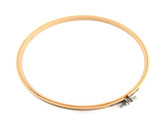 Vyšívací kruh bambusový Ø22 cm - 10 ks - bambus světlý