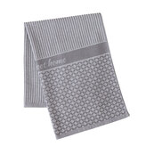 Bavlněná utěrka SWEET HOME šedá 100% bavlna 50x70 cm MyBestHome