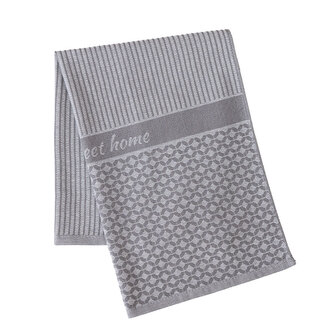 Bavlněná utěrka SWEET HOME šedá 100% bavlna 50x70 cm MyBestHome
