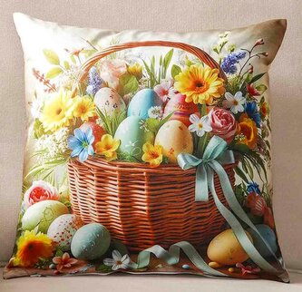 Velikonoční polštář CARRITO 40x40 cm  Mybesthome