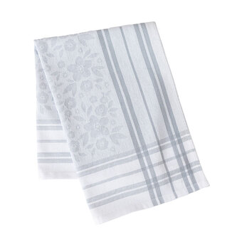 Bavlněná utěrka FIOLKA šedá 100% bavlna 50x70 cm MyBestHome