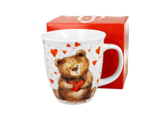 Kubek 650 ml MIŚ Z SERCEM