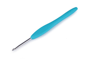 Háček na háčkování se silikonovou rukojetí vel. 3; 3,5; 4; 5; 5,5 - 5 ks - 2 (3,5 mm) náhodná barva