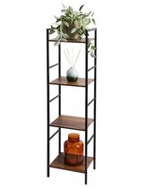 HOMESTYLING Úložný regál 4 police 106 cm KO-DD1000680