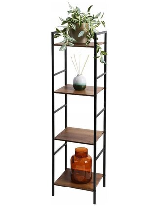 HOMESTYLING Úložný regál 4 police 106 cm KO-DD1000680