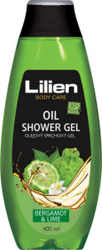 Lilien sprchový gel  Bergamot a Lime olejový 400 ml