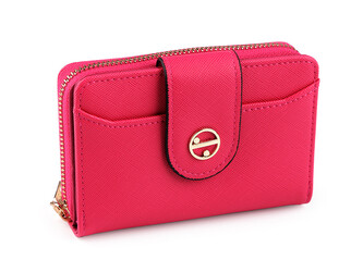Dámská peněženka 9x13 cm - 1 ks - 2 pink