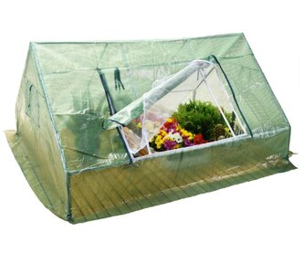 PROGARDEN Foliovník zahradní  s oknem 180 x 133 x 93 cm KO-X61900770