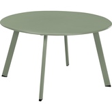 PROGARDEN Zahradní stůl kulatý 70 cm matná zelená KO-X99001120