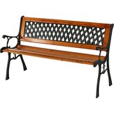 PROGARDEN Zahradní lavice 125 cm KO-YA3000060