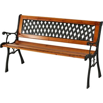 PROGARDEN Zahradní lavice 125 cm KO-YA3000060