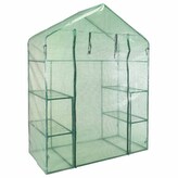 PROGARDEN Foliovník zahradní  se vstupem a 4 policemi 143 x 73 x 195 cm KO-CE7000130