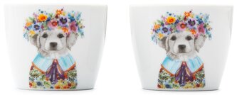 Sada dvou porcelánových kalíšků na vajíčka Tipperleyhill