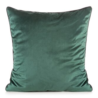 Velký dekorační polštář GAJANA tmavě zelená 60x60 cm Mybesthome