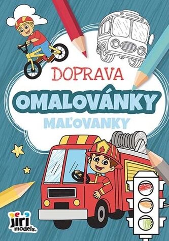 Omalovánky A5 Doprava