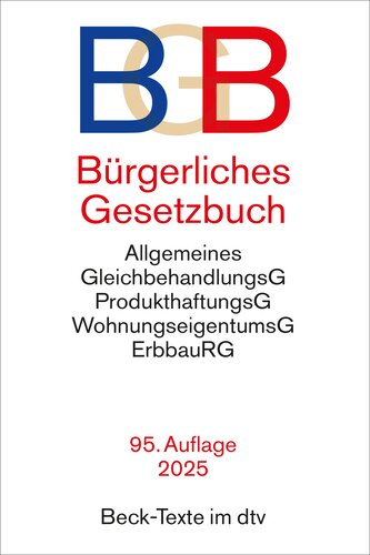 Bürgerliches Gesetzbuch