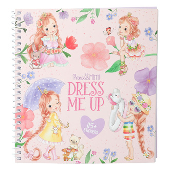 Dress me up bloček Princess Mimi, 115+ samolepek
